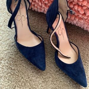 Jessica Simpson Suede Heels